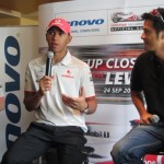 Lewis Hamilton - Lenovo Meet & Greet Singapore Grand Prix 2010