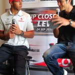 Lewis Hamilton - Lenovo Meet & Greet Singapore Grand Prix 2010