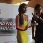 Jean Danker Surprise Birthday Cake - Lewis Hamilton - Lenovo Meet & Greet Singapore Grand Prix 2010