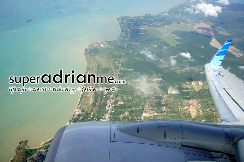Garuda Indonesia - Departure from Singapore Changi Airport
