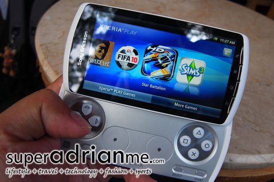 Xperia Play Games