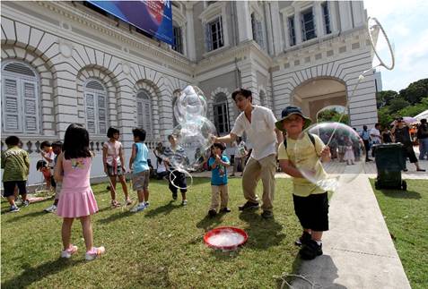 National Museum of Singapore - The PlayDome, Kaleidoscope of Dreams