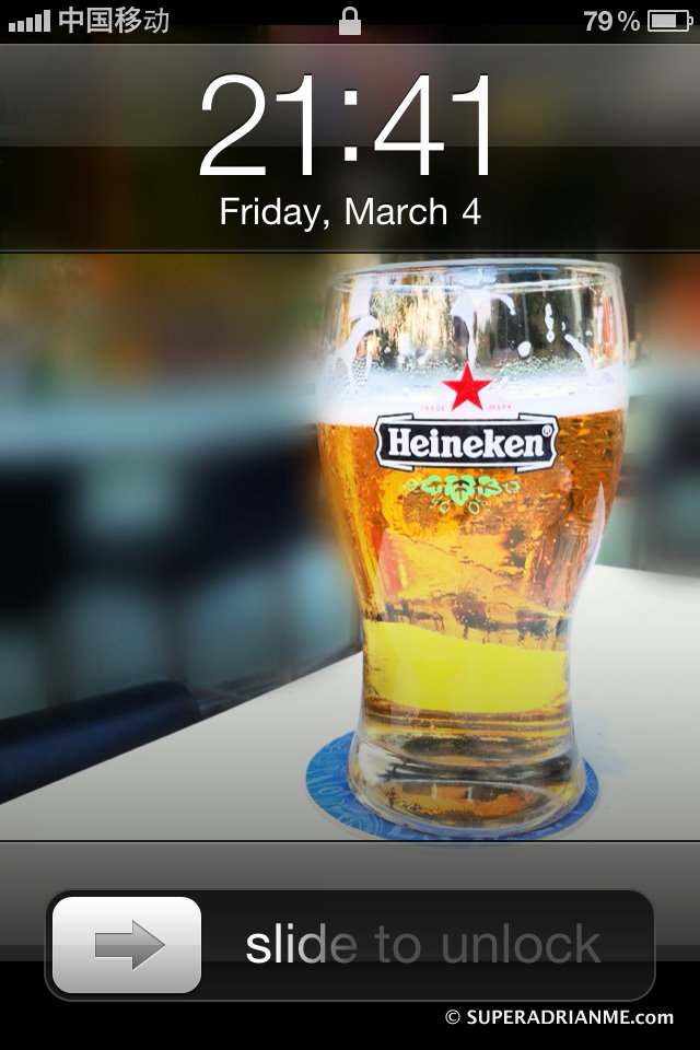 Heineken iPhone Wall paper