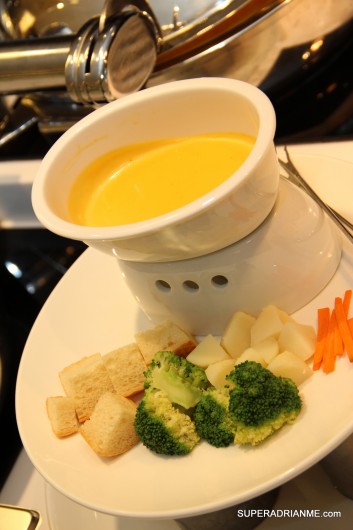 Cheese Fondue at Fisherman's Market Singapore