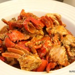 Chilli Crab at Fisherman's Market Singapore.