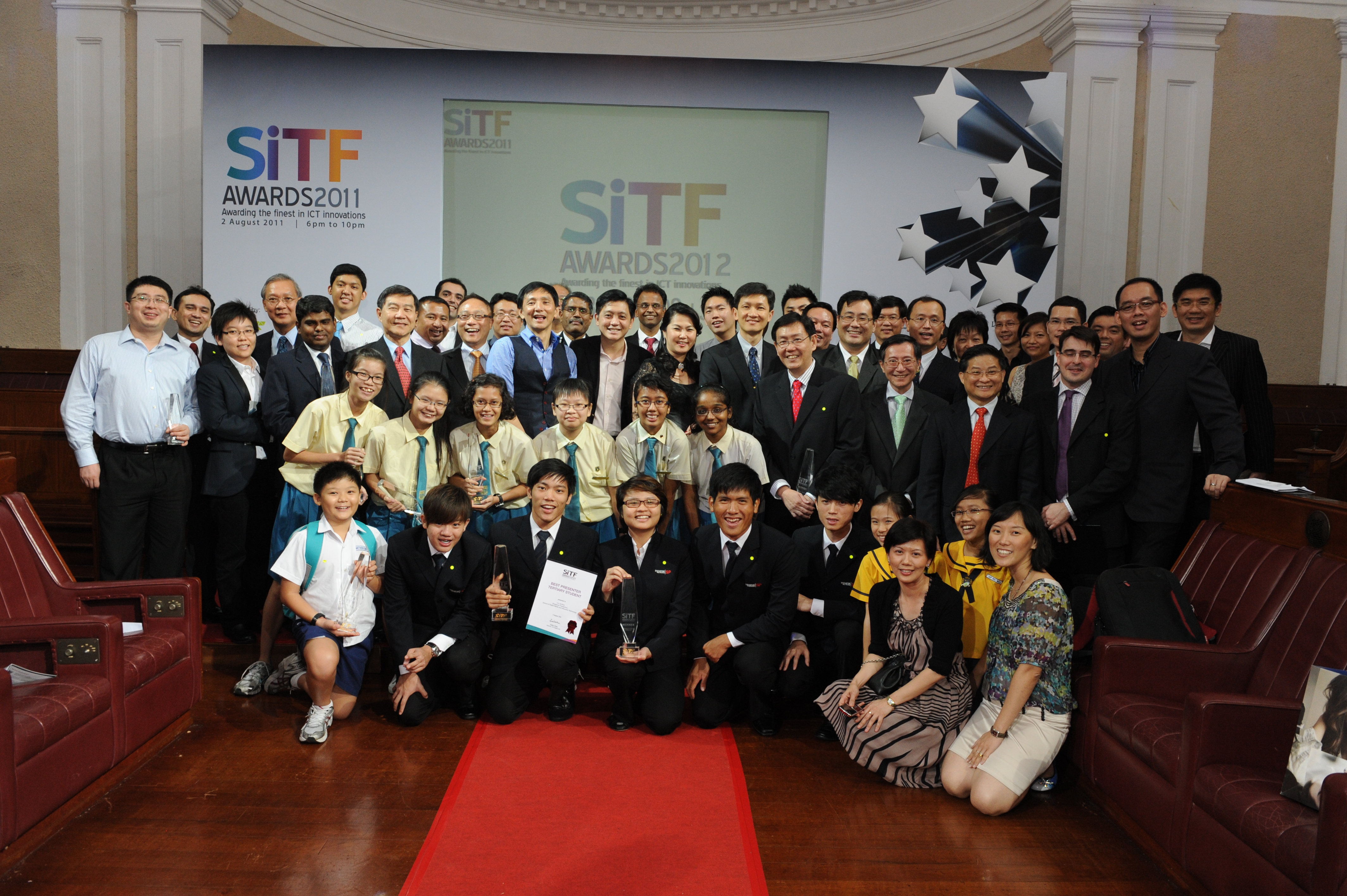 SiTF Awards 2011 - Winner Group Photo
