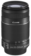 Canon EFS 55-250 f/4-5.6 IS II telephoto lens,