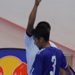 Red Bull Tri-Nations Cup 2011 - Yellow Card for Sofyan bin Ismail from LTS FC (Malaysia)