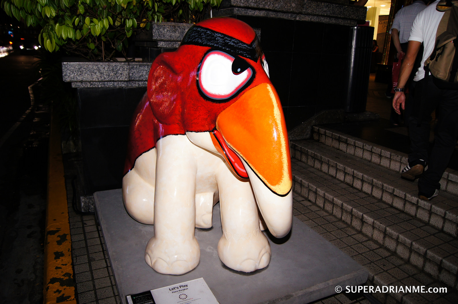 Elephant Parade - Angry Bird Elephant?