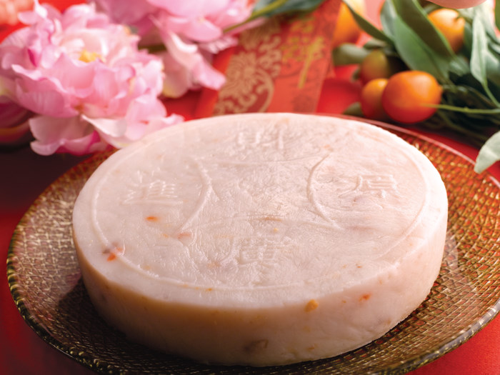Peach Blossoms - Radish Cake with Preserved Meat