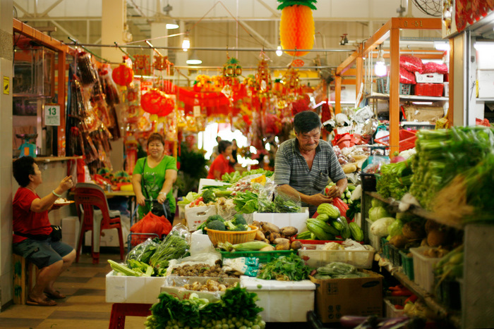 Kebun Bahru Market and Food Centre