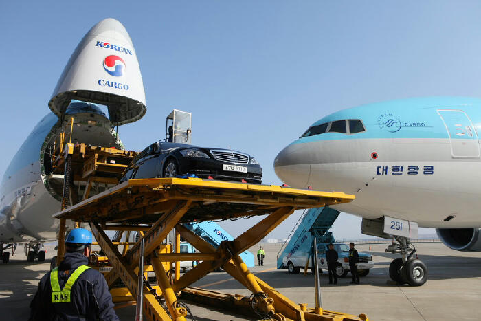 Korean Air Cargo Boeing Aircraft Korean Air Cargo Boeing Aircraft