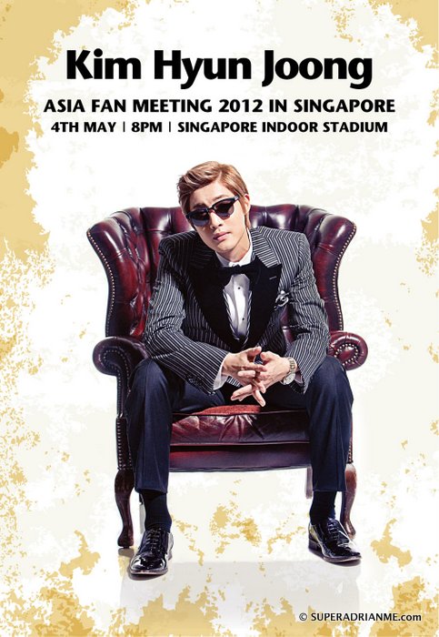 Kim Hyun Joong Asia Fan Meet in Singapore