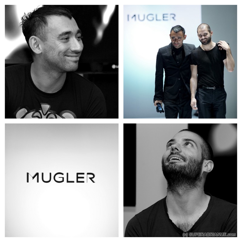MUGLER Creative Director, Nicola Formichetti & Designer, Sebastian Peigne