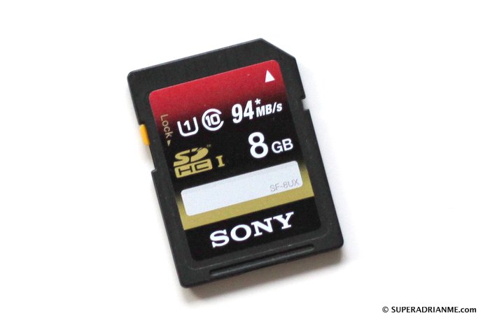 Sony Ultra High-Speed Memory Card