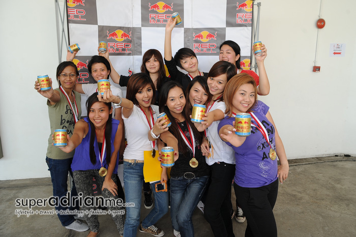 The Ten Female Candidates from the Red Bull Rookies Search - Go Kart Challenge