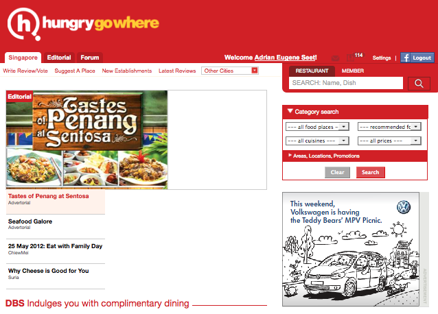HungryGoWhere Gets Acquired By SingTel for S$12million