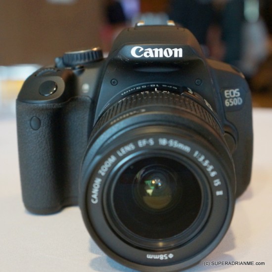 canon 650d currys