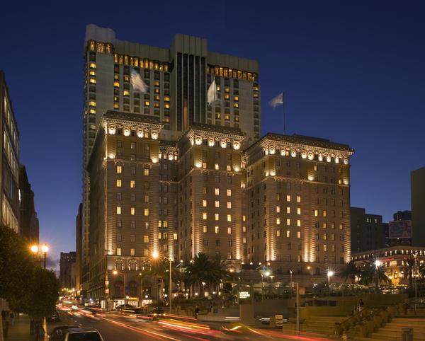 San Francisco - Night View of the Westin St Francis