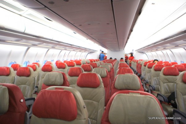 AirAsia X - Inside Aircraft