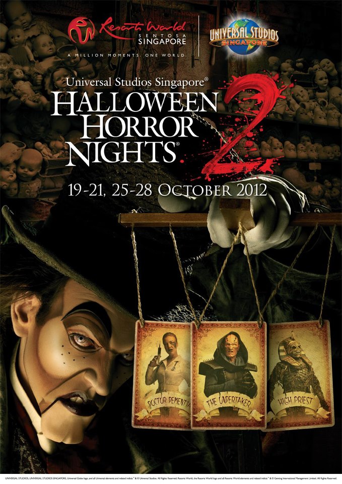 Universal Studios Sentosa Halloween Horror Nights 2 2012