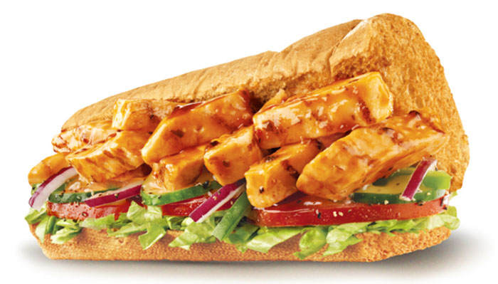 Subway 6 grams of fat - Chicken Teriyaki