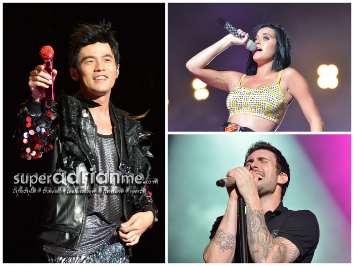 Jay Chou, Katy Perry and Maroon 5 rock the house at F1 Night Race