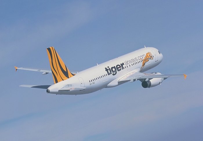Tiger Airways - Aircraft takeoff