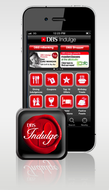 DBS Indulge Mobile Application