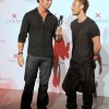 Calvin Klein X underwear launch in Singapore - Dominic Lau with Nakata Hidetoshi