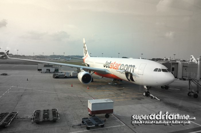 Jetstar Aircraft parked