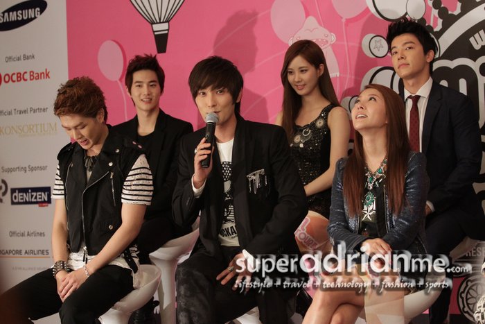 SMTOWN in Singapore 23 November 2012