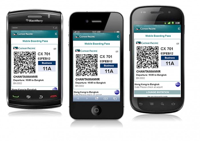 Cathay Pacific Mobile Check In (Handsets)