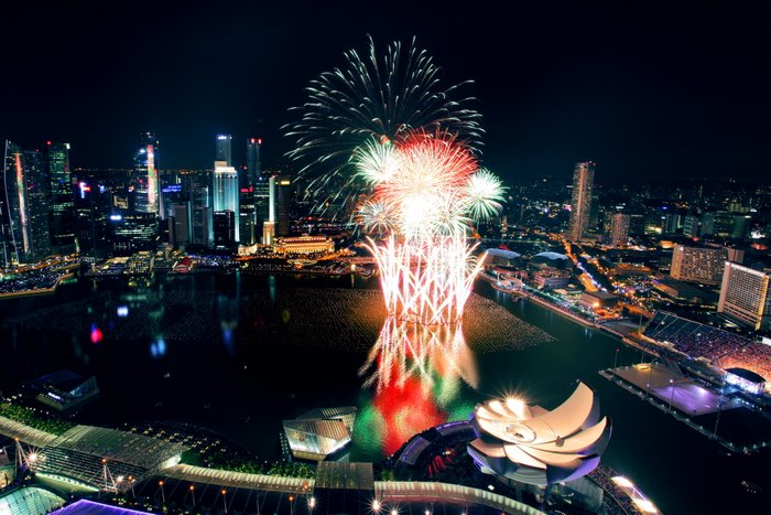 Marina Bay Sands New Years' Eve Countdown 2011
