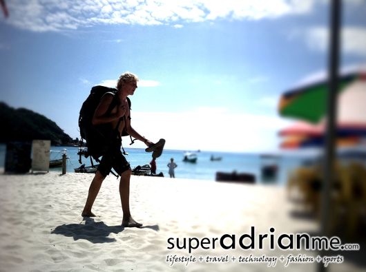 Perhentian Islands long beach Perhentian Islands long beach