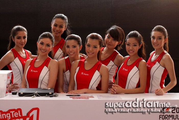 SingTel Grid Girls 2012