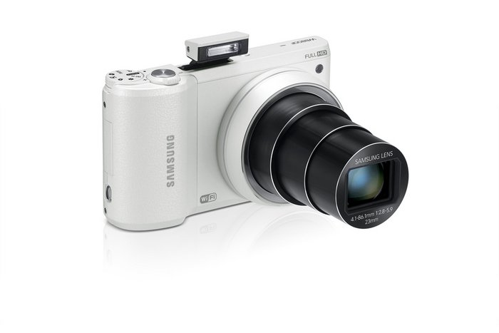 Cameras - Samsung WB800F_004_Left_Angle_white