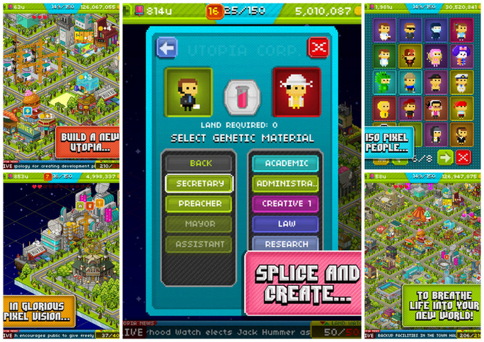 Pixel People iOS Game