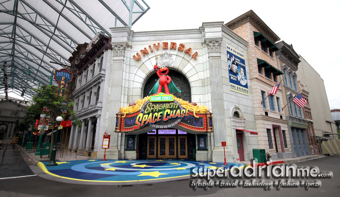 Sesame Street Spaghetti Space Chase Opens 1 March 2013 at Universal Studios Singapore Universal Studios Singapore - Se