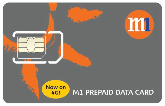 M1 4G Prepaid Data Card