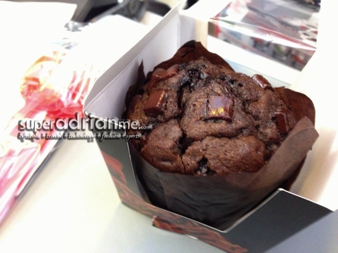 AirAsia Triple Chocolate Muffin