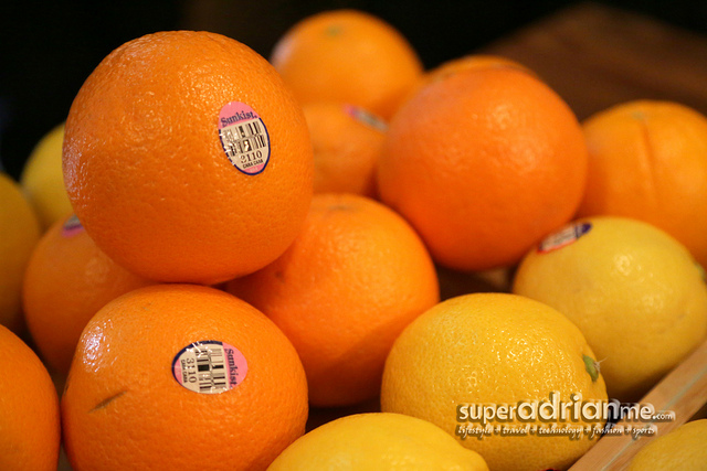 Sunkist Oranges and Lemons