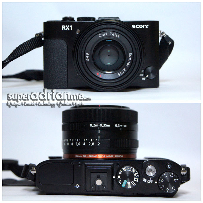 RX1 without optional accessories