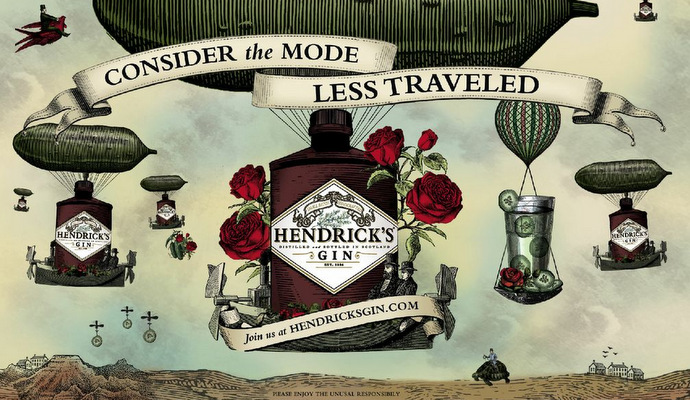 Hendrick's Gin | SUPERADRIANME.com Hendrick's Gin