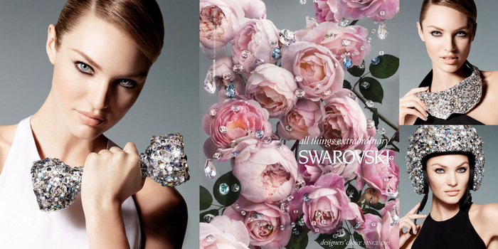 Nick Knight Shoots Swarovski Campaign with Candice Swanepoel