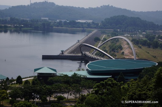 The View from the Putrajaya International Convention Centre