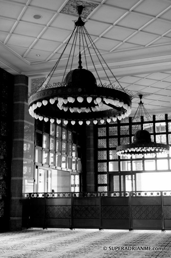 Lighting in the Putra Mosque (Masjid Putra)