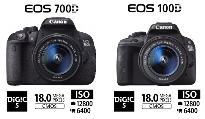 Canon EOS 700D & EOS 100D Canon EOS 700D & EOS 100D
