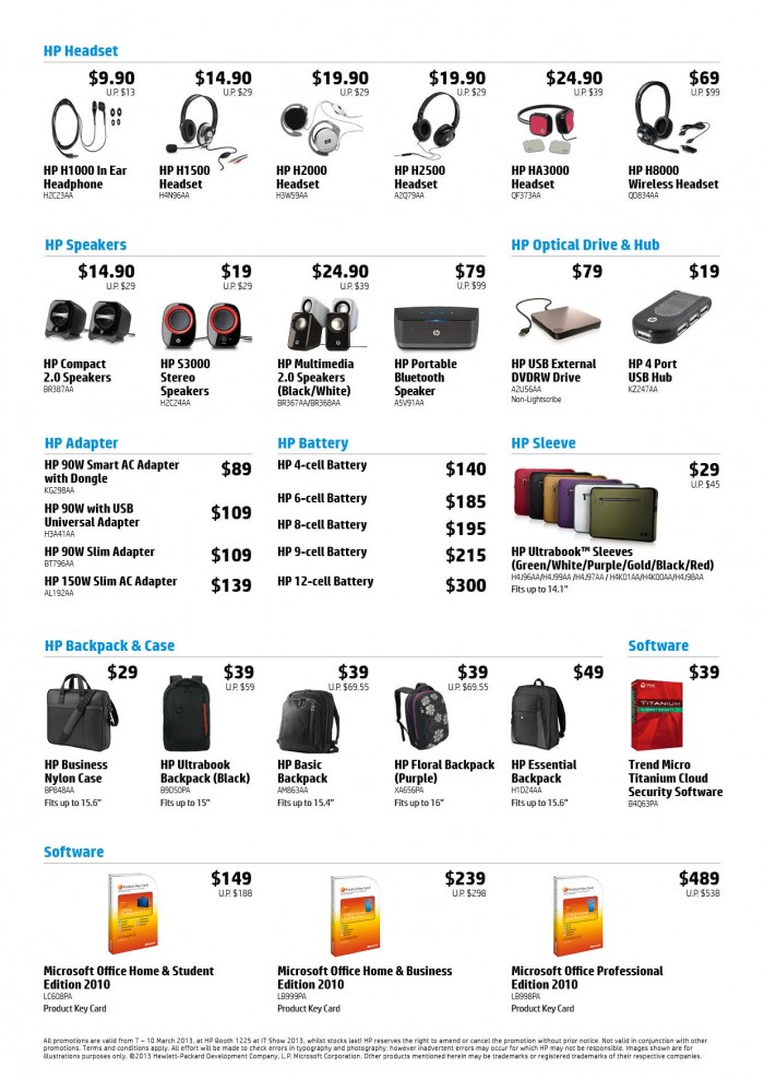 ITShow_HP_Accessories Page 2