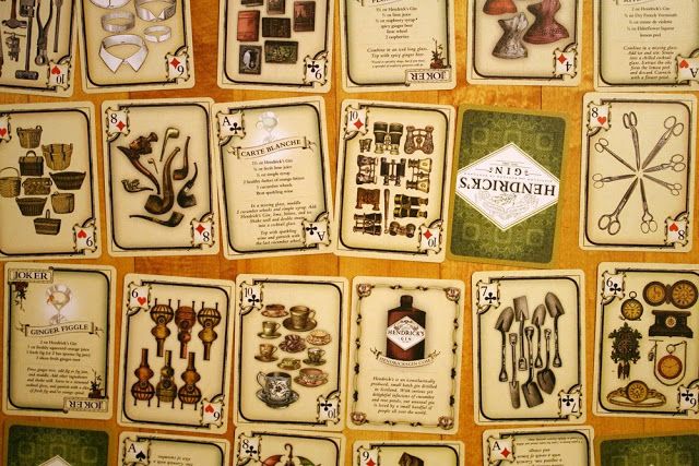Hendrick's Gin Playing Cards | SUPERADRIANME.com Hendrick's Gin Playing Cards